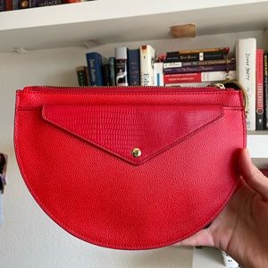 Banana Republic clutch with removable wallet